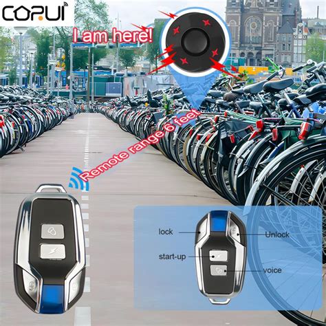 rfid bike alarm system|anti theft tracker bike.